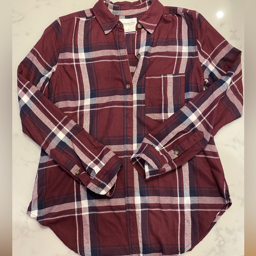 Abercrombie and Fitch flannel